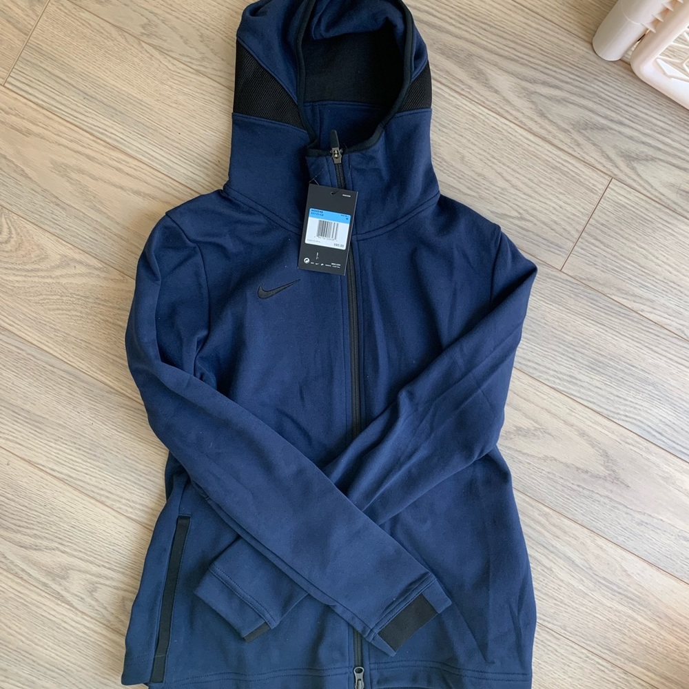 Nike dri-fit jacket navy blue